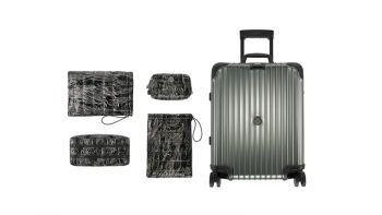 摩登迷彩风！MONCLER再携手RIMOWA打造时髦低调的梦