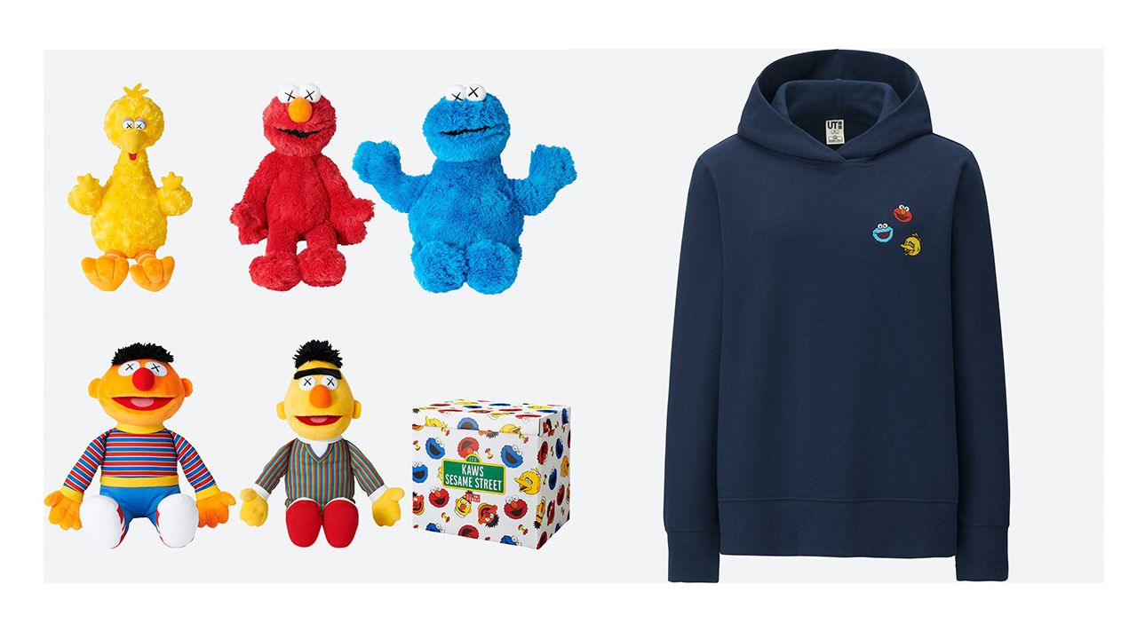 UNIQLO即将推出第二季!KAWS x SESAME STREET UT系列