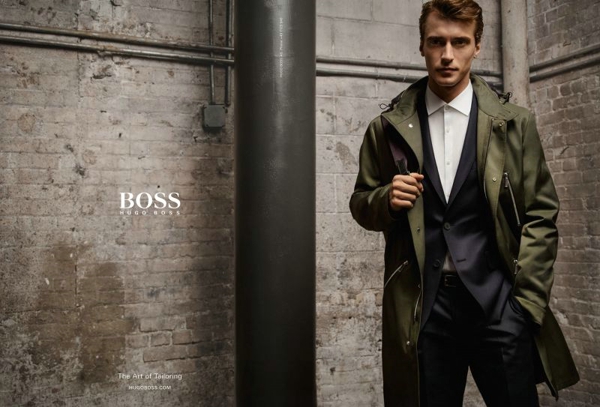 彰显自然缺憾美!BOSS 2016秋冬广告传达轻松休闲