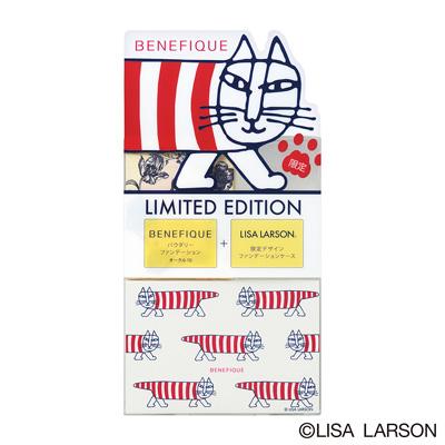 猫咪、刺猬粉盒!日本BENEFIQUE xLISA LARSON推出限定化妆品