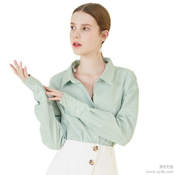 马赛克格纹衫 形象时尚又别致,妥妥英伦国际范