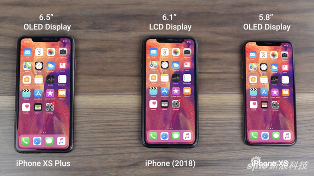 三款新iPhone预计今年发布 不同型号机型命名曝光