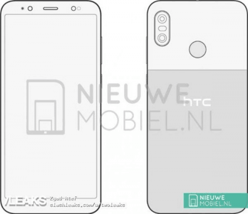 HTC U12 Lite设计图曝光 有点像谷歌Pixel 3