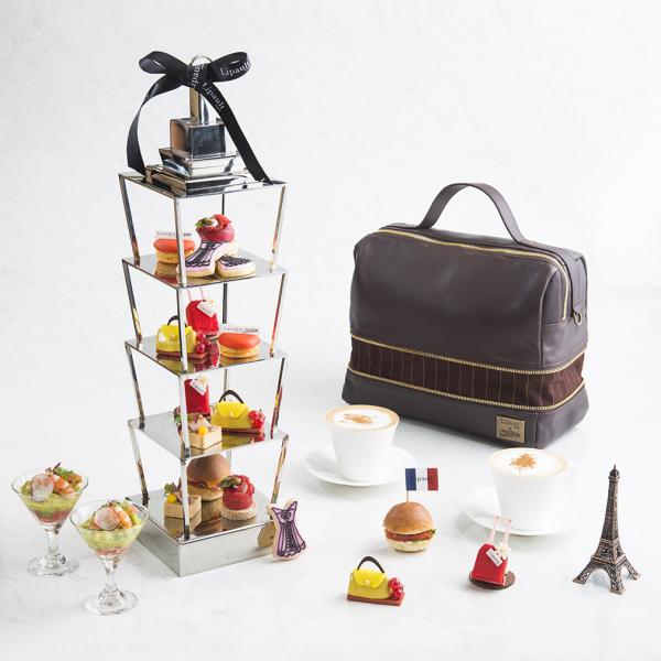 时尚联名下午茶！法国品牌Lipault × 远东饭店推出创意下午茶