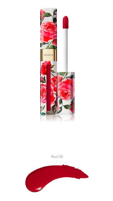 不能抗拒的鲜花图案!Dolce&Gabbana Beauty新推Dolcissimo雾面唇釉系列12色!