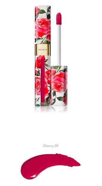 不能抗拒的鲜花图案!Dolce&Gabbana Beauty新推Dolcissimo雾面唇釉系列12色!