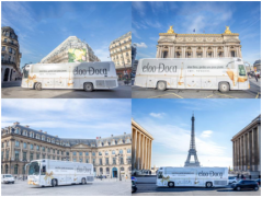 艾璐卡＂初见巴士＂亮相法国巴黎街头，唤醒初见之美！