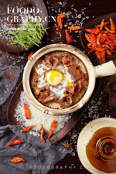 广州美食摄影带你出火——出火煲仔饭foodography