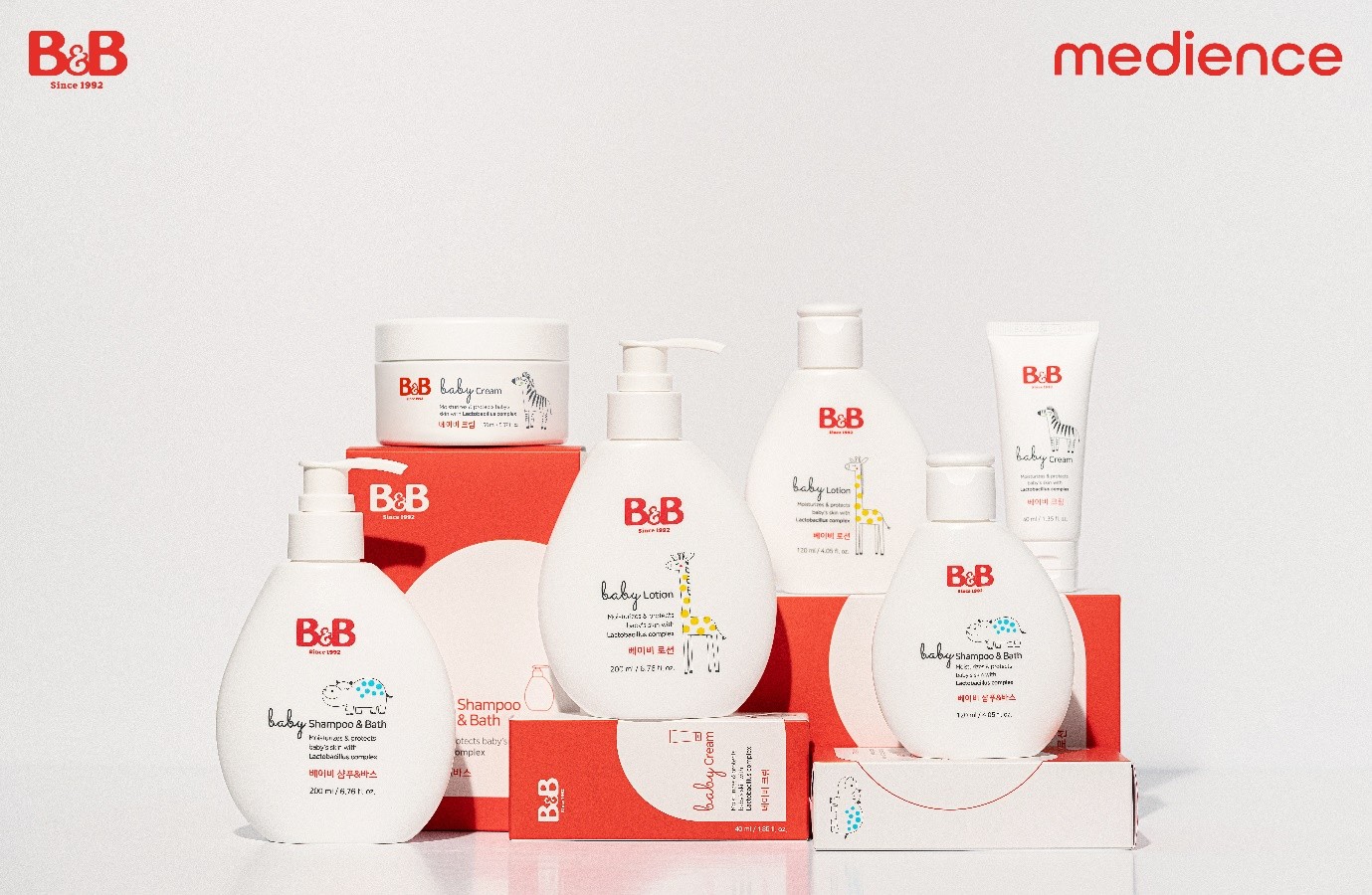 韓國Medience（保寧米迪恩）推出B&B護膚系列的3種新產品